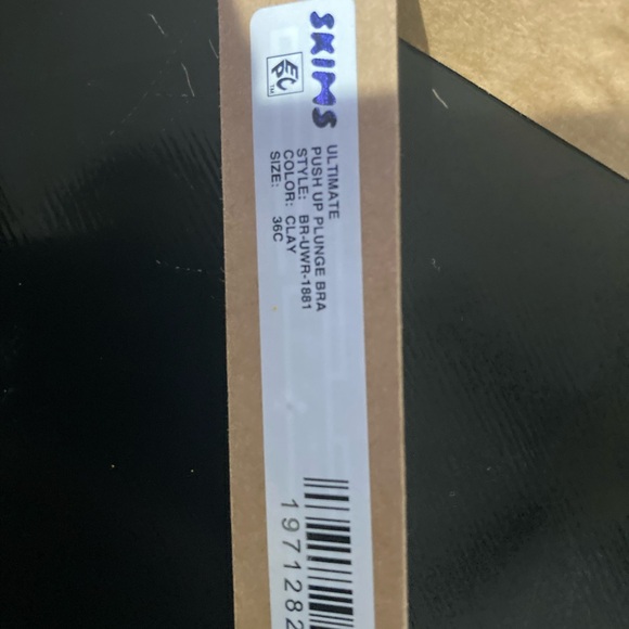 SKIMS push up bra “clay” - Picture 2 of 2